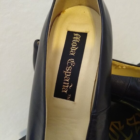 Moda Espana Black colored leather pumps size 9m - Picture 4 of 8